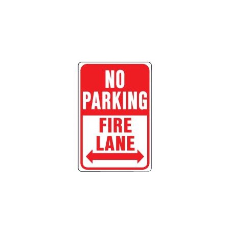 SIGN NO PARK FIRE LANE